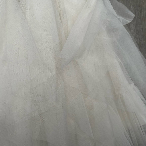 American Princess Formal Dress Size 3T Blue Lace White Elegant - Picture 3 of 4